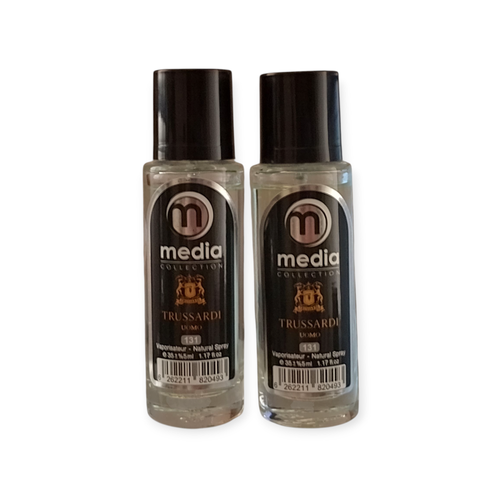 ادکلن جیبی مردانه مدیا مدل تراساردی اومو 35 میل