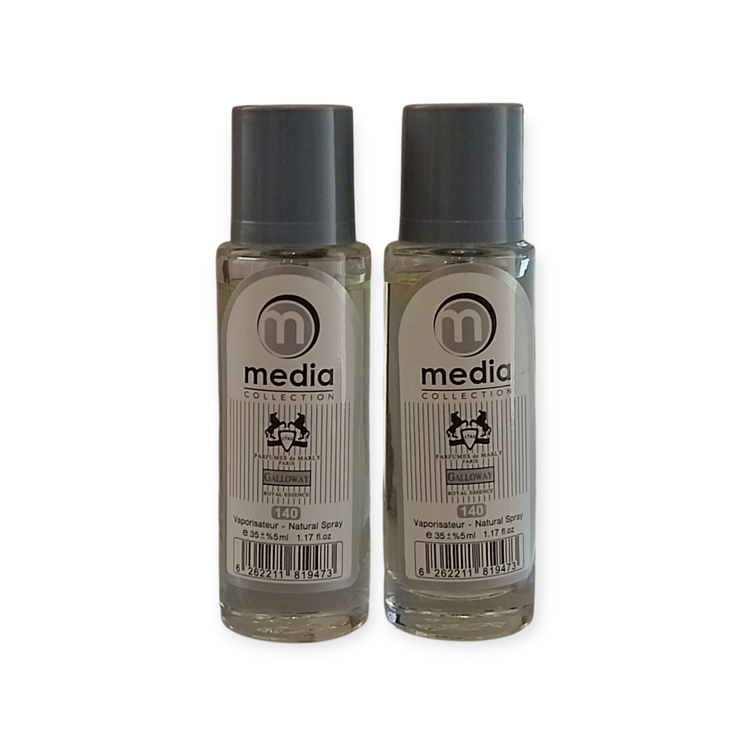 ادکلن جیبی مردانه مدیا مدل گالووی مارلی 35 میل