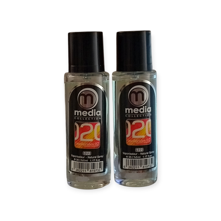 ادکلن جیبی مردانه مدیا مدل مولکول 020 حجم 35 میل