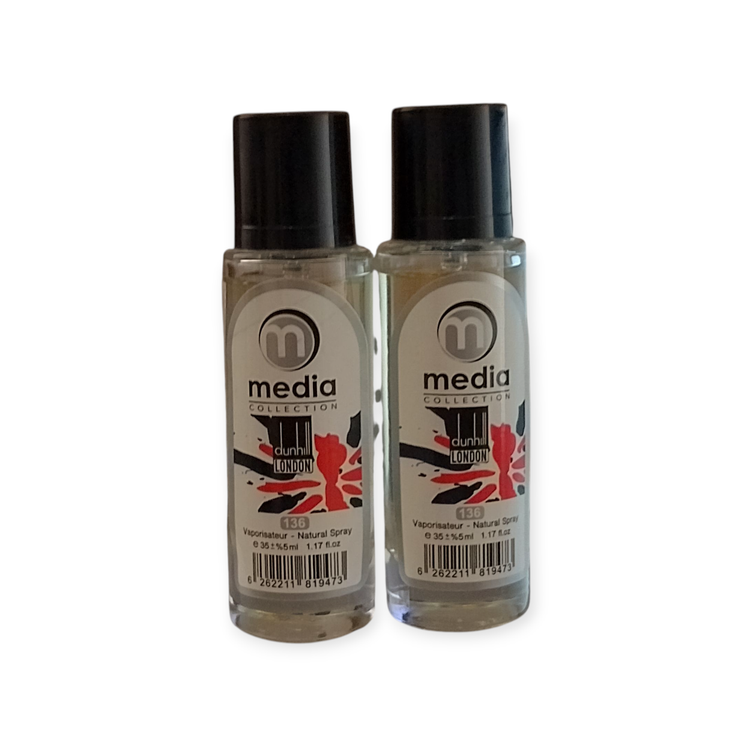 ادکلن جیبی مردانه مدیا دانهیل لندن 35 میل