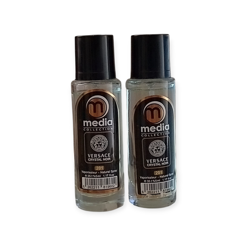 ادکلن جیبی زنانه مدیا مدل ورساچه کریستال نویر 35 میل