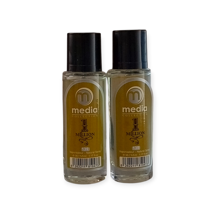 ادکلن جیبی مردانه مدیا مدل وان میلیون 35 میل