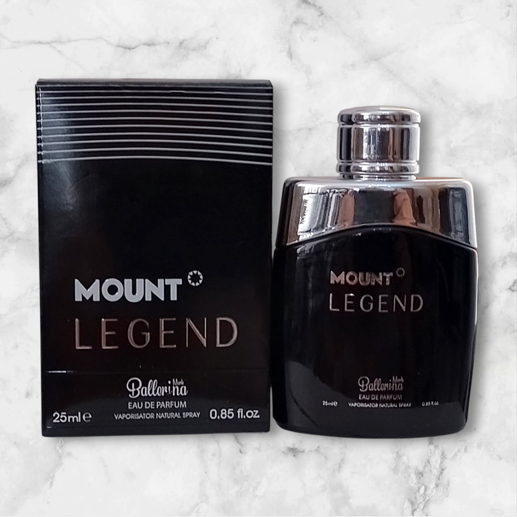 ادکلن جیبی مردانه بالرینا مدل مونت لجند 25 میل