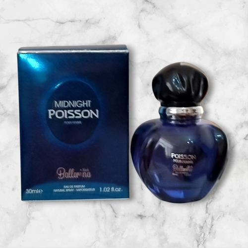 ادکلن جیبی زنانه بالرینا مدل میدنایت پویسون 30 میل