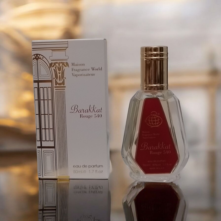 ادکلن جیبی یونیسکس فراگرانس ورد مدل باکارات رژ سفید 50 میلی لیتر