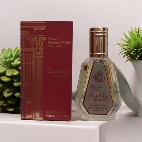 ادکلن جیبی یونیسکس فراگرانس ورد مدل باکارات رژ قرمز 50 میلی لیتر