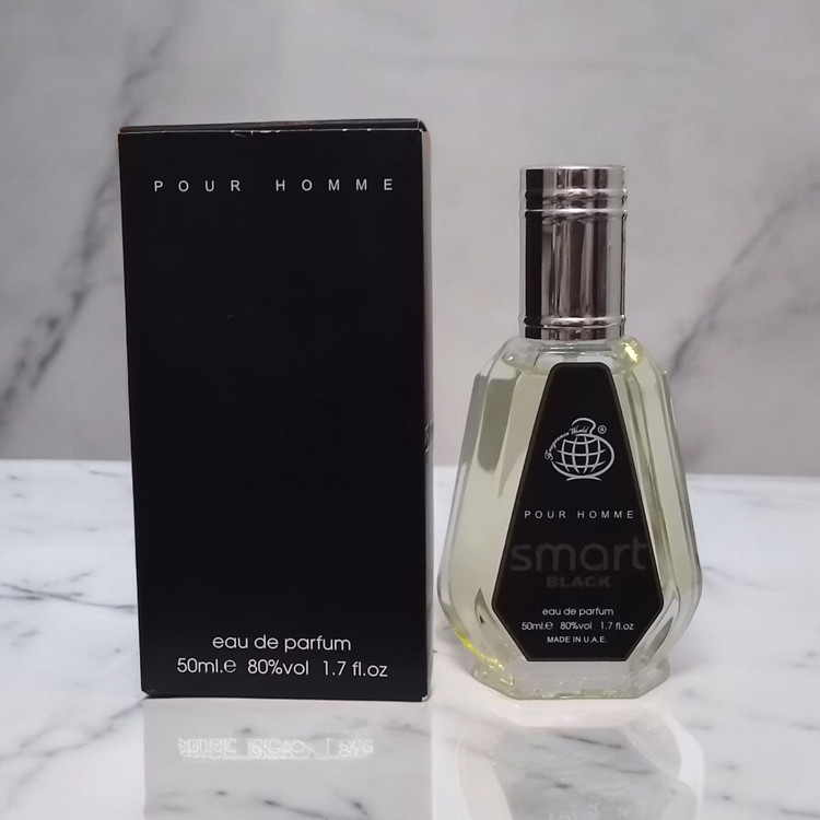 ادکلن جیبی مردانه فراگرانس مدل اسمارت بلک حجم 50 میلی لیتر