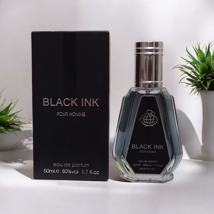 ادکلن جیبی مردانه فراگرانس ورد مدل بلک اینک پورهوم حجم 50 میلی لیتر