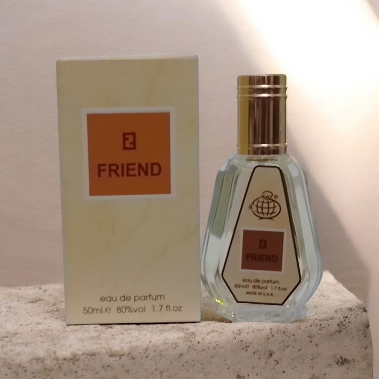 ادکلن جیبی زنانه فراگرانس ورد مدل فریند حجم 50 میلی لیتر