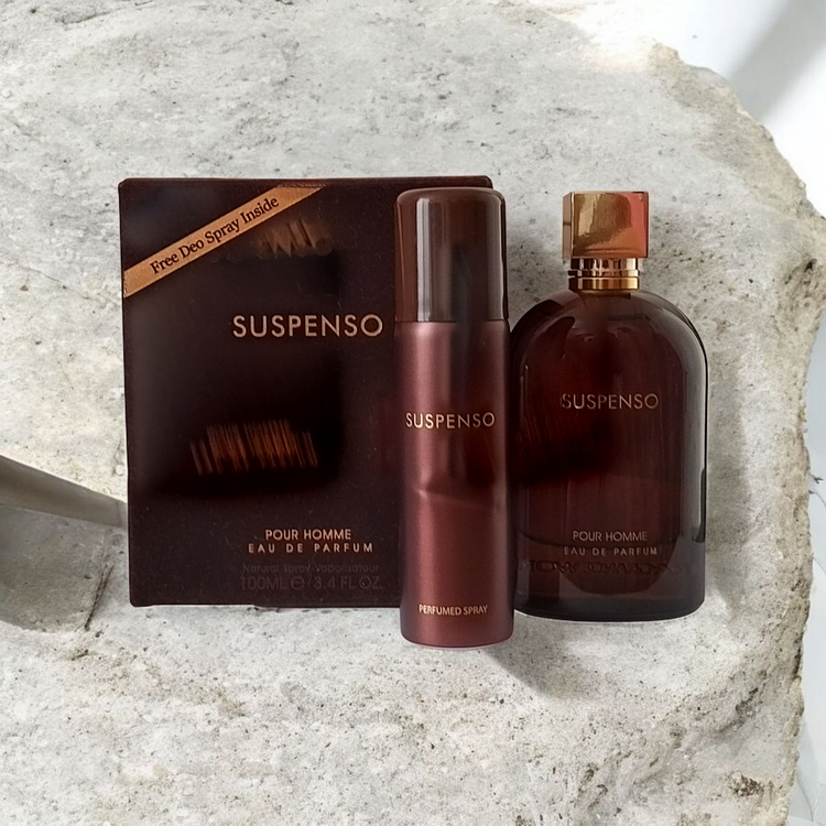 ادکلن مردانه فراگرانس ورد مدل سوسپنسو حجم 100 میلی لیتر