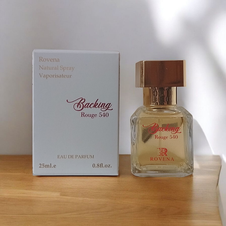 ادکلن جیبی یونیسکس روونا مدل باکارات رژ سفید حجم 25 میلی لیتر