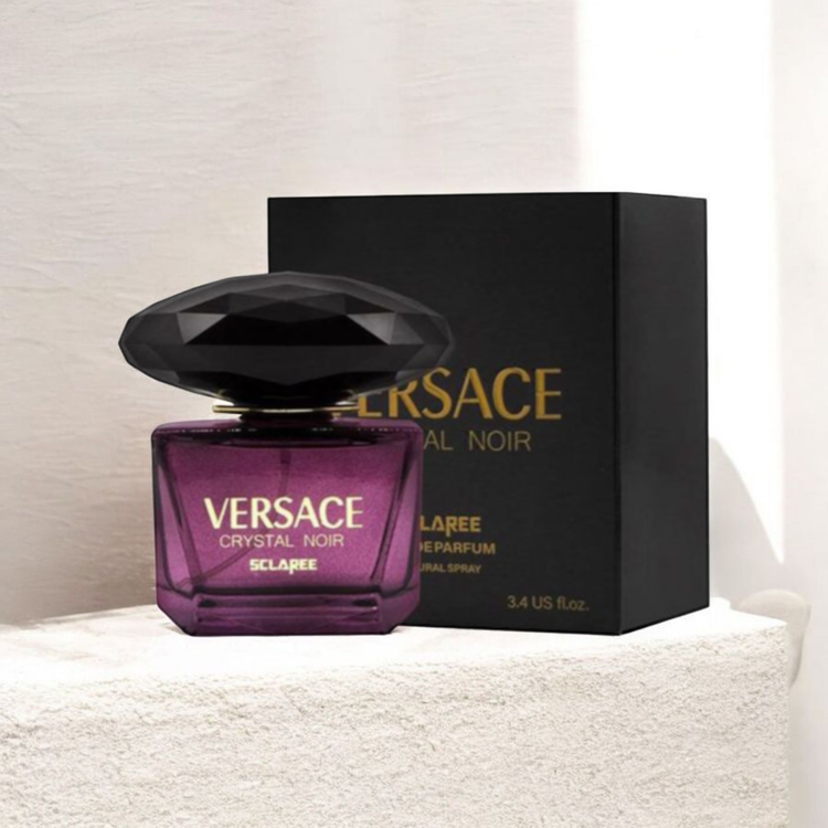 ادکلن جیبی زنانه اسکلاره مدل ورساچه کریستال نویر حجم 30 میلی لیتر