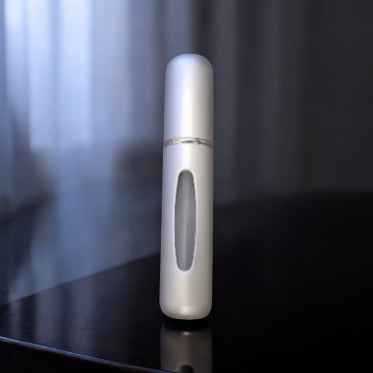 اتومایزر ( ظرف نگهدارنده عطر و ادکلن اتومات ) رنگ طوسی حجم 10 میلی لیتر