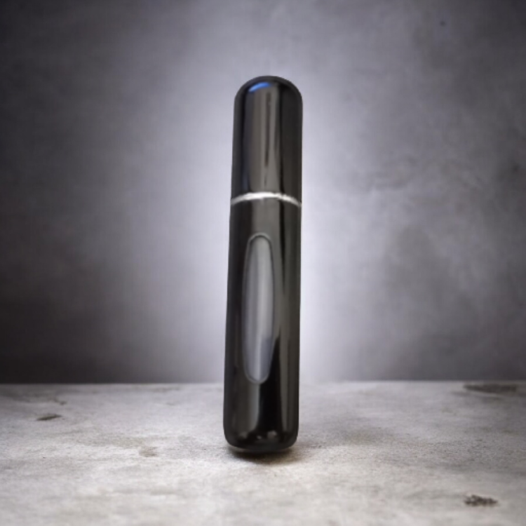 اتومایزر ( ظرف نگهدارنده عطر و ادکلن اتومات ) رنگ مشکی حجم 10 میلی لیتر