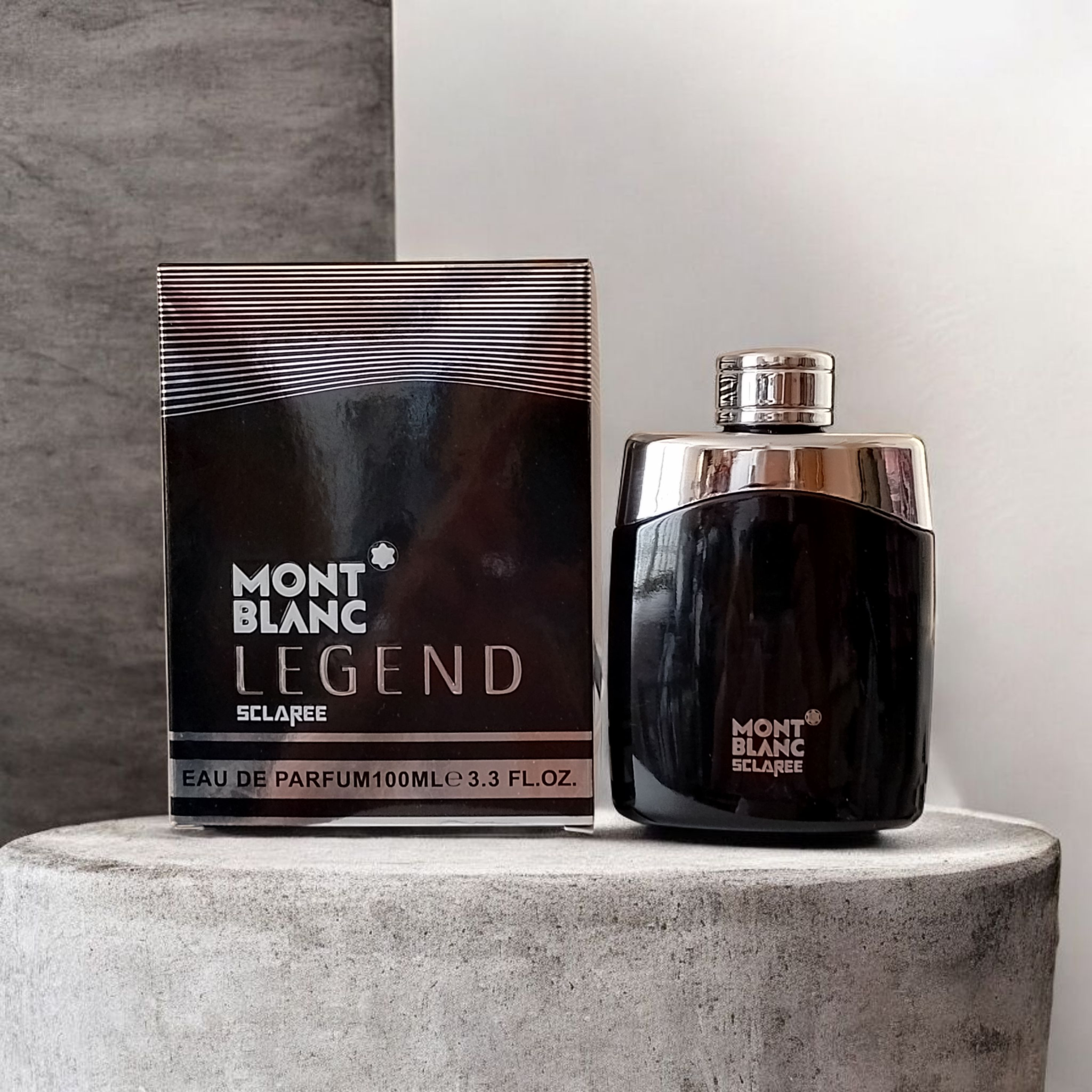 ادکلن بدون سلفون مردانه اسکلاره مدل مونت بلانک لجند Mont Blac Legend حجم 100 میلی لیتر