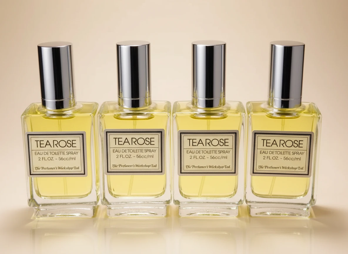 ادکلن بدون سلفون یونیسکس تیروز اصلی آمریکایی Tea Rose حجم 56 میلی لیتر